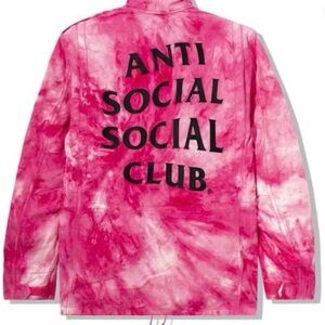 Anti Social Social Club X ALPHA INDUSTRIES Vibrant Pink
